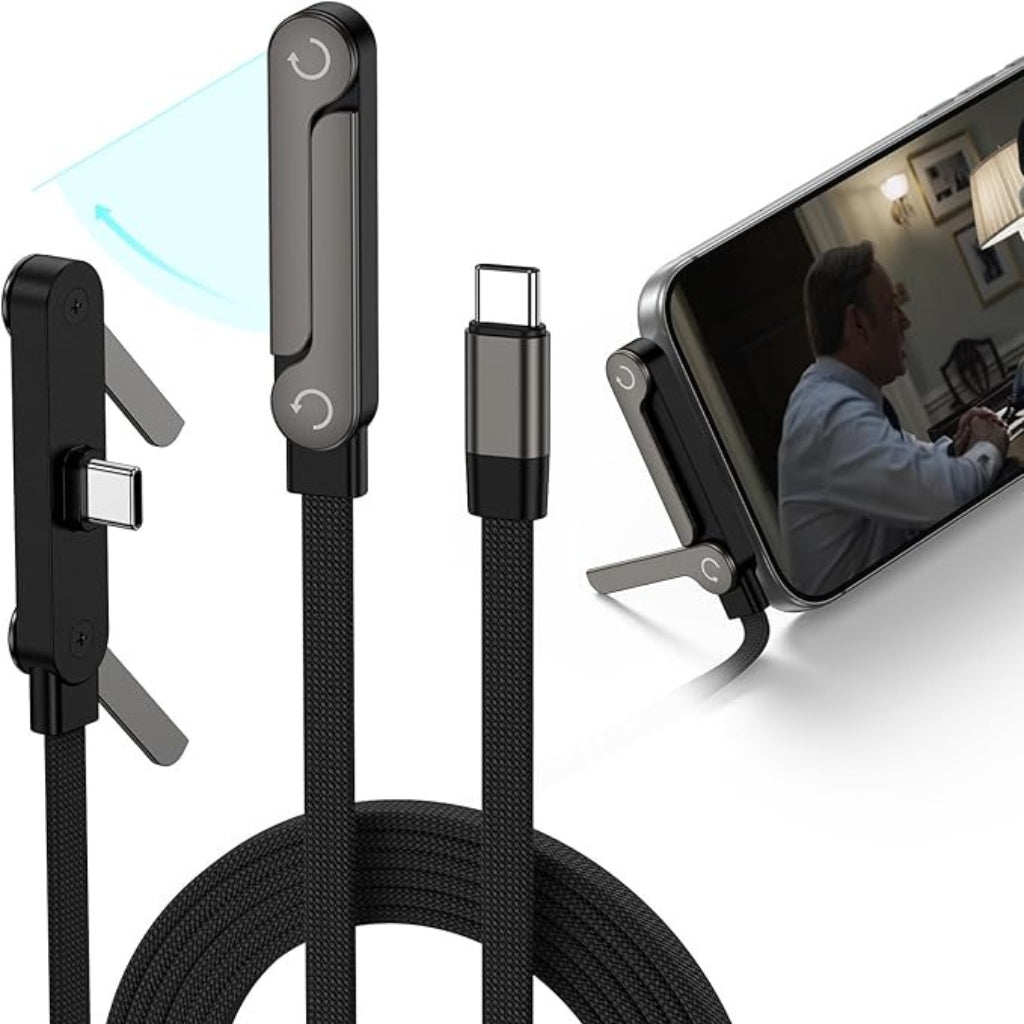 SnapStand™ - 240W Foldable Fast Charging Cable