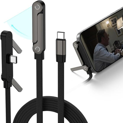 SnapStand™ - 240W Foldable Fast Charging Cable