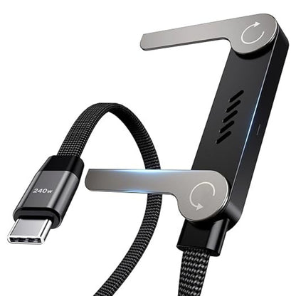 SnapStand™ - 240W Foldable Fast Charging Cable