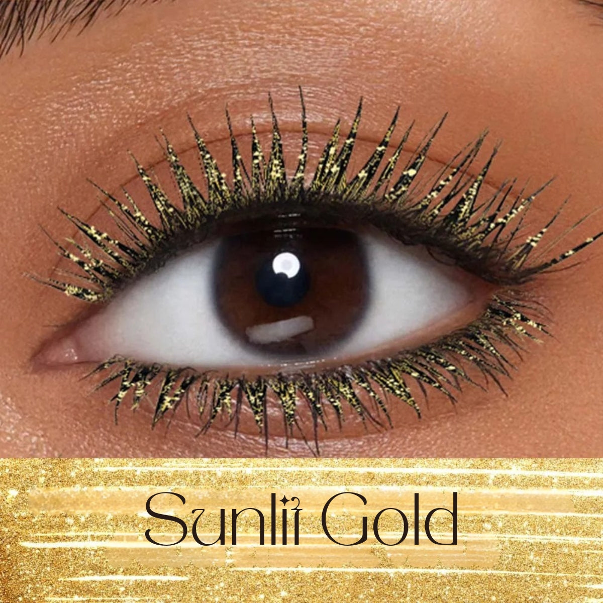 Celestial glitter mascara