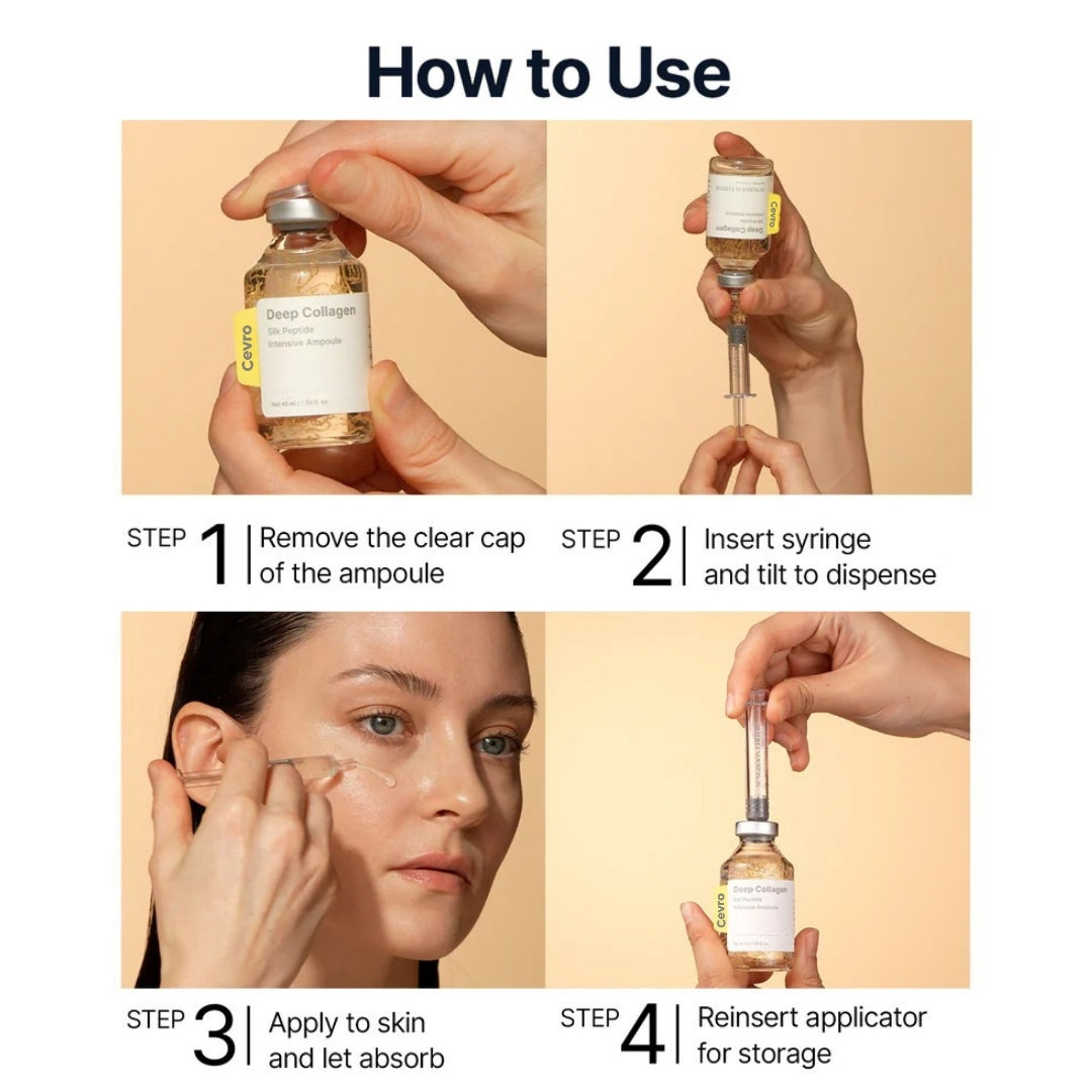 Cevro™ Deep Collagen Silk Peptide Ampoule