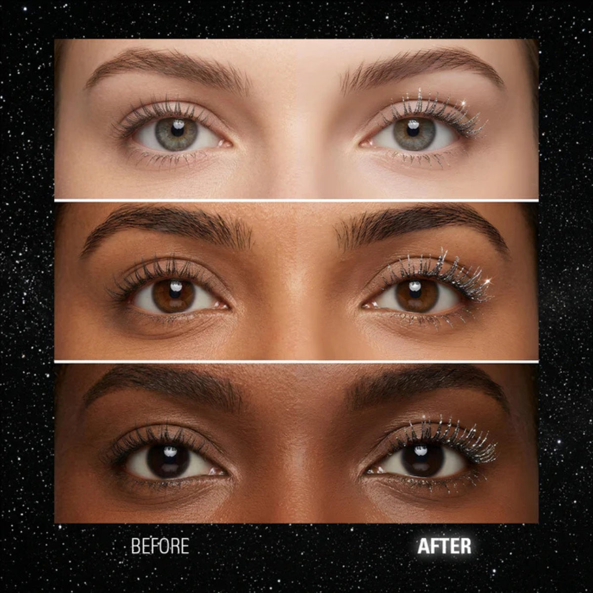 Celestial glitter mascara