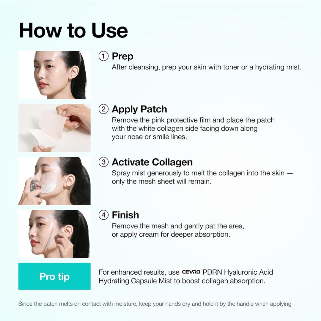 DermaSilk™ Soluble Collagen Lifting Anti-aging Film for Face (Pack of 3)