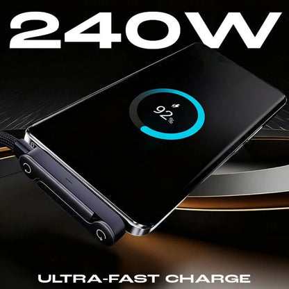SnapStand™ - 240W Foldable Fast Charging Cable