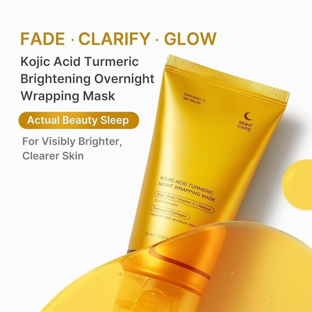 KojicGlow™ - Turmeric Kojic acid Wrapping mask