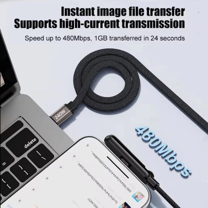 SnapStand™ - 240W Foldable Fast Charging Cable