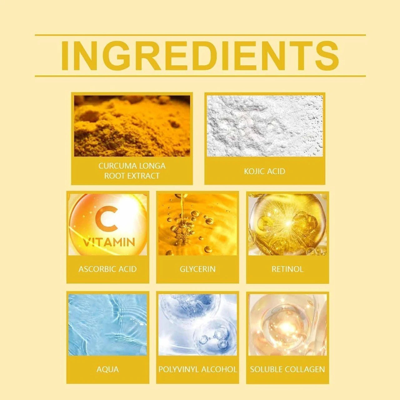KojicGlow™ - Turmeric Kojic acid Wrapping mask