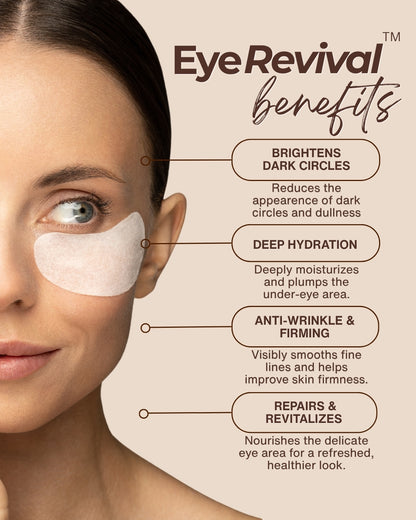Eye Revival™ kit - Freeze-Dried Collagen Under Eye Treatment x 4